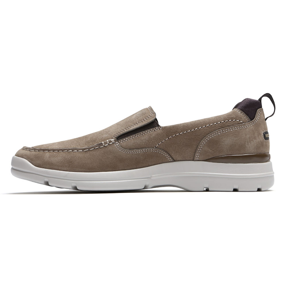 Sapato Vela Rockport Homem Cinzentas - City Edge - 63854IATM